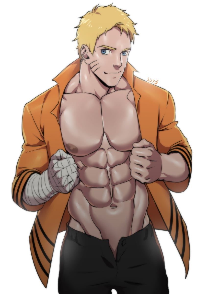 uzumaki naruto (naruto and 1 more) drawn by suyohara