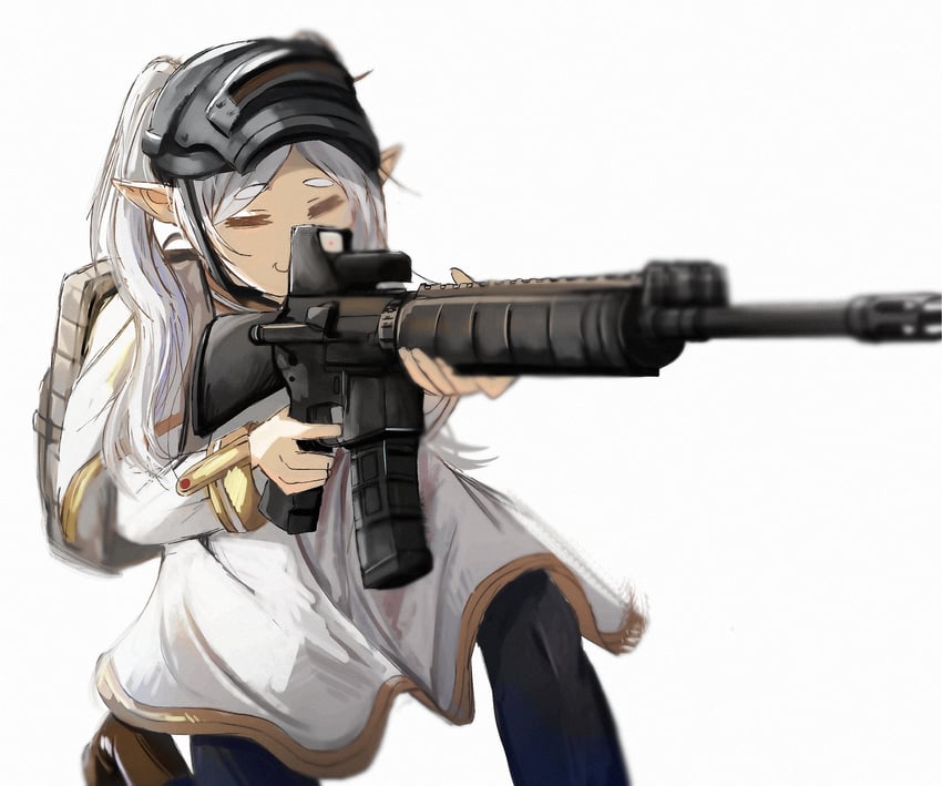 frieren (sousou no frieren and 1 more) drawn by sakku_art