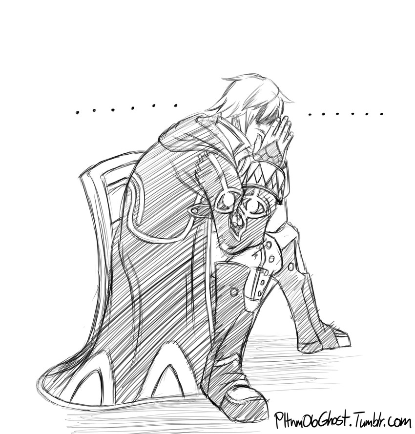 male robin and nicki minaj (fire emblem and 1 more) drawn by pltnm_ghost