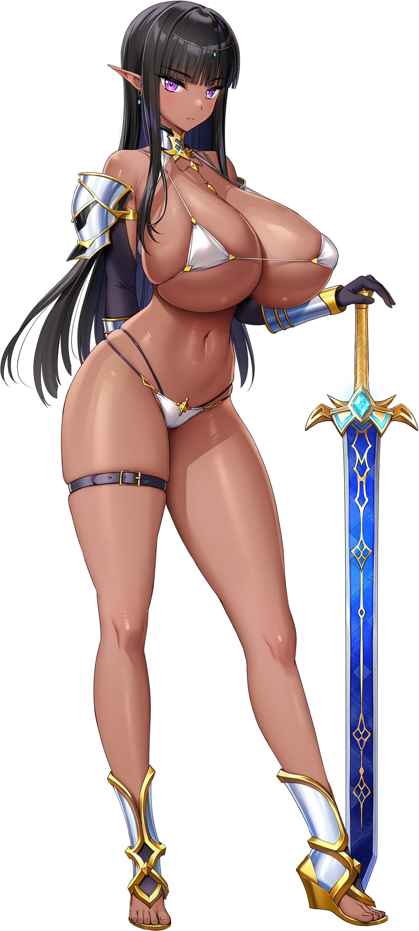 raelda le failda (motto! haramase! honoo no oppai isekai oppai bunny gakuen!) drawn by derauea
