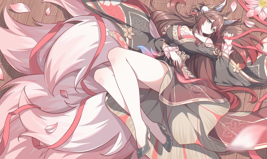 tingyun and fugue (honkai and 1 more) drawn by phantom_racher