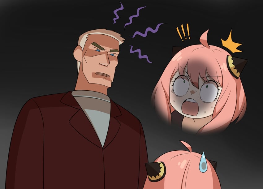 anya and hecson (spy x family and 2 more) drawn by flowerpigeon