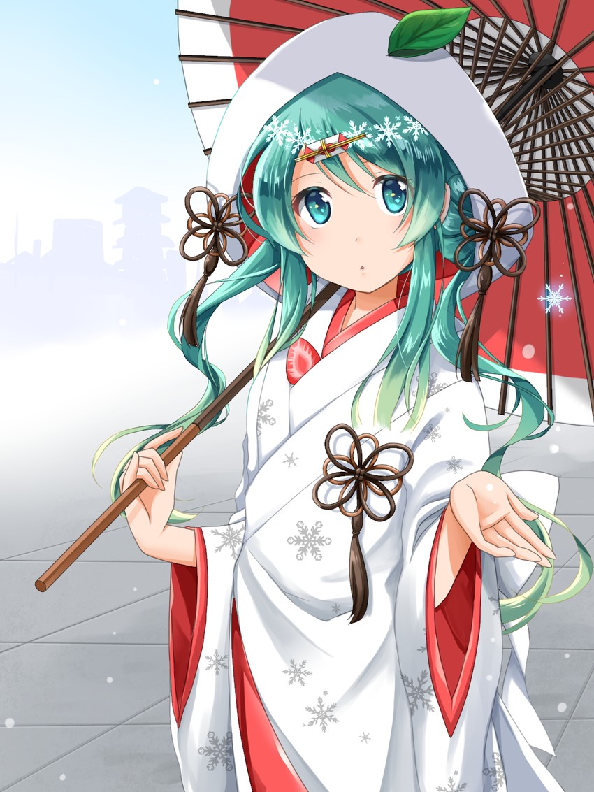 hatsune miku and yuki miku (vocaloid) drawn by aira_(exp)