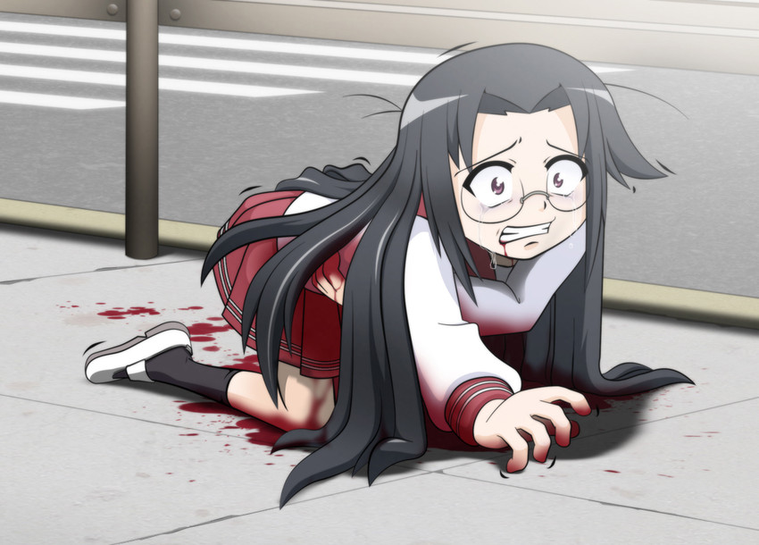 tamura hiyori (lucky star) drawn by mugenjohncel