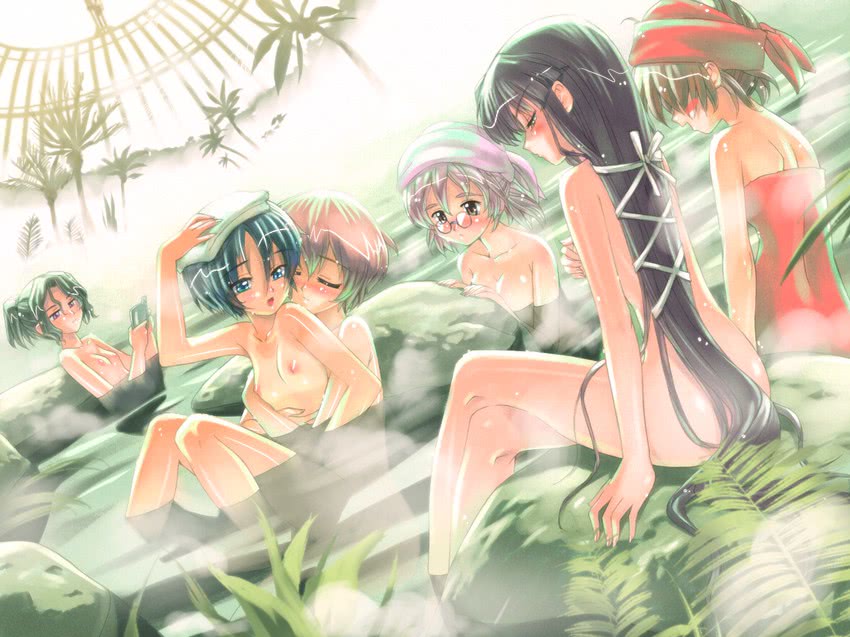 anri anriette, helena burliuka, tenkyouin kanae, chloe witherspoon, clare, and 1 more (sapphism no gensou) drawn by koume_keito