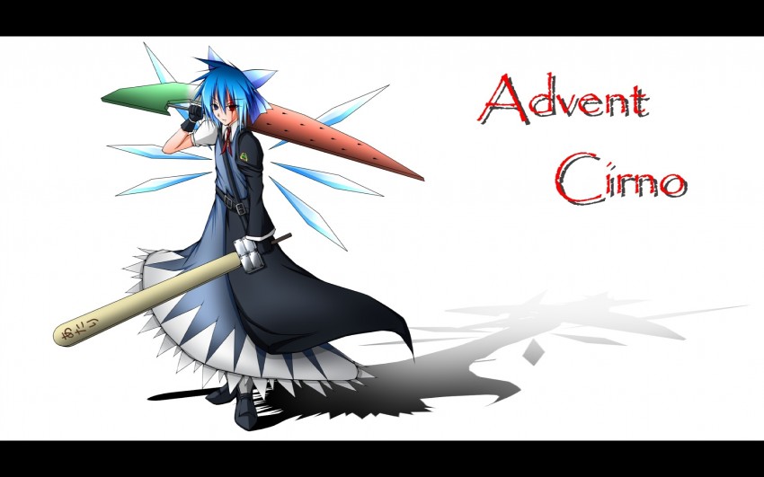 cirno and keroro (touhou and 2 more) drawn by zero_panda