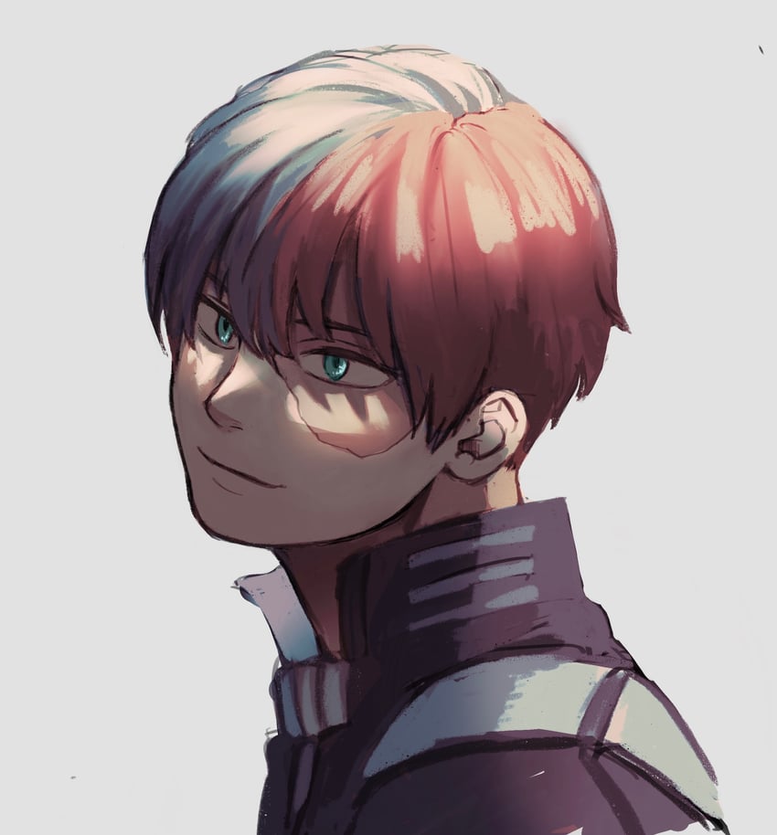 todoroki shoto (boku no hero academia) drawn by kogu_(nue_insideout)