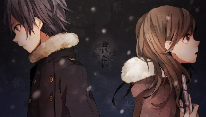 hanatan and pokota (vocaloid and 2 more) drawn by tama_(songe)