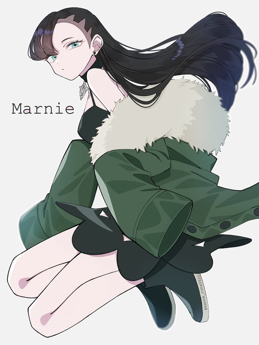 marnie (pokemon and 1 more) drawn by kana_(kanna_runa0620)