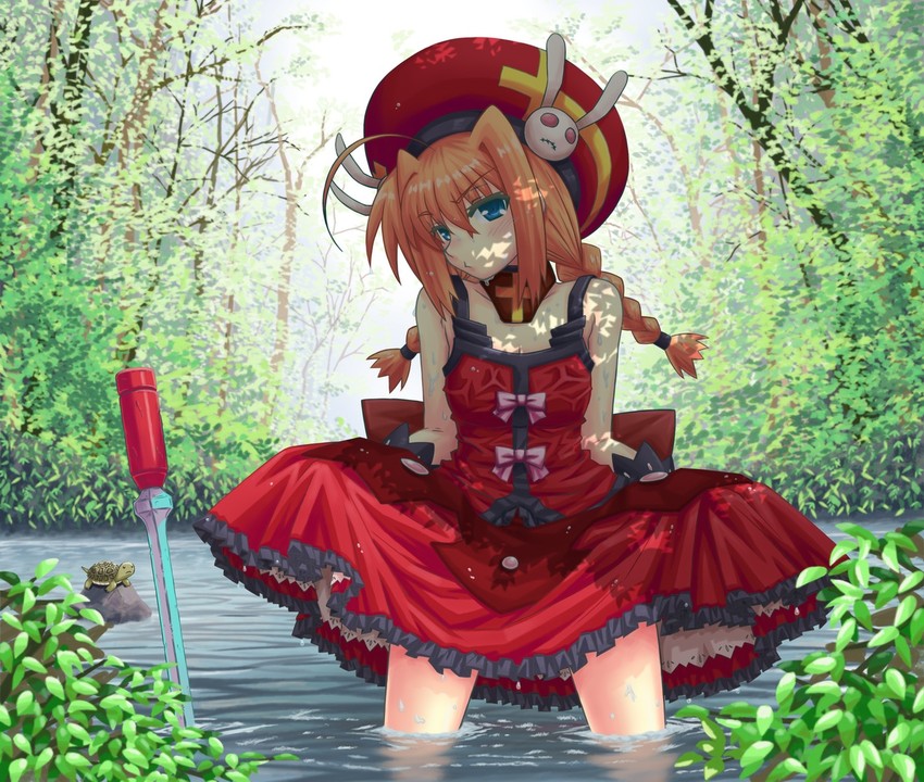 vita and graf eisen (lyrical nanoha and 2 more) drawn by sunago