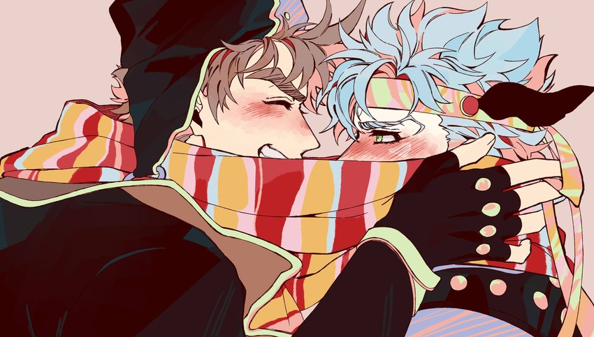 joseph joestar and caesar anthonio zeppeli (jojo no kimyou na bouken and 1 more) drawn by nigelungdayo