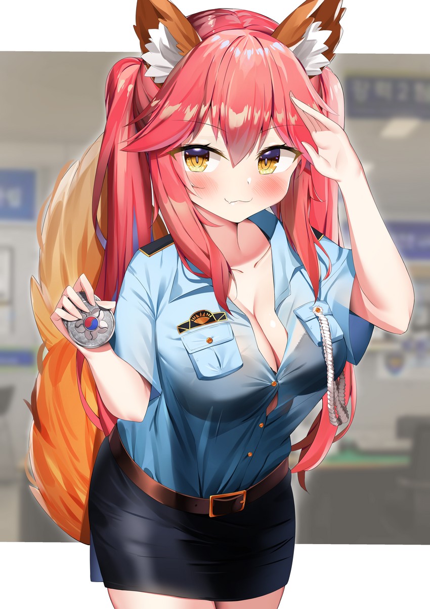 tamamo and tamamo no mae (fate and 3 more) drawn by kuse_(0201)