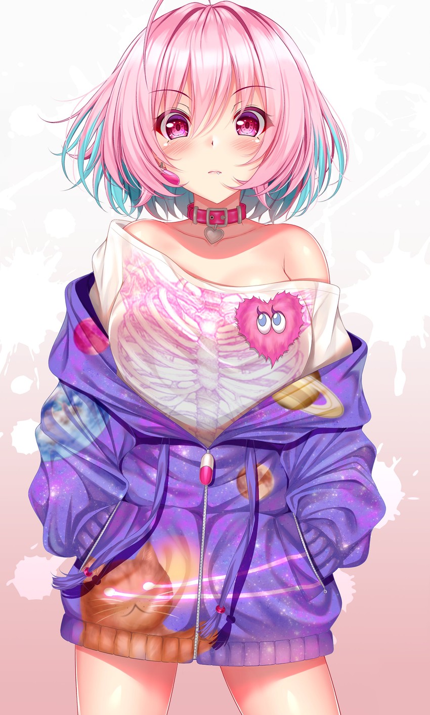 yumemi riamu (idolmaster and 1 more) drawn by yunagi_amane