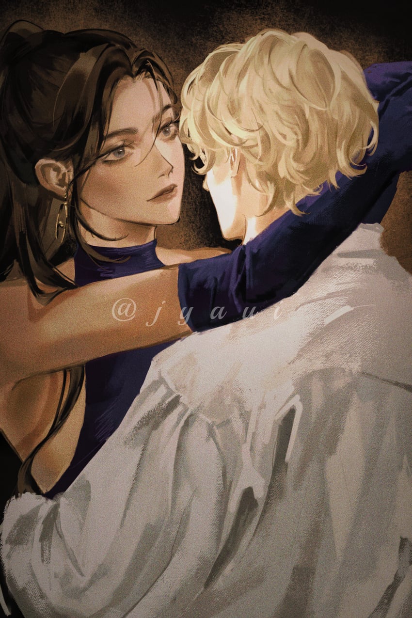 luka and hyuna (alien stage) drawn by jyauii