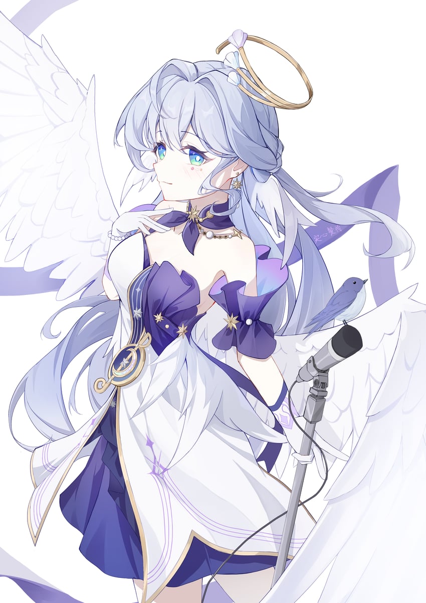 robin (honkai and 1 more) drawn by shixin_canyi