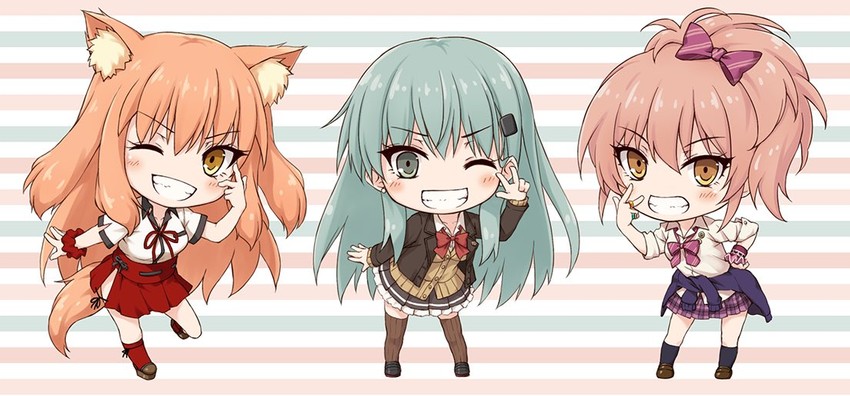 suzuya, jougasaki mika, suzuya kai ni, and suzuka gozen (kantai collection and 6 more) drawn by suien