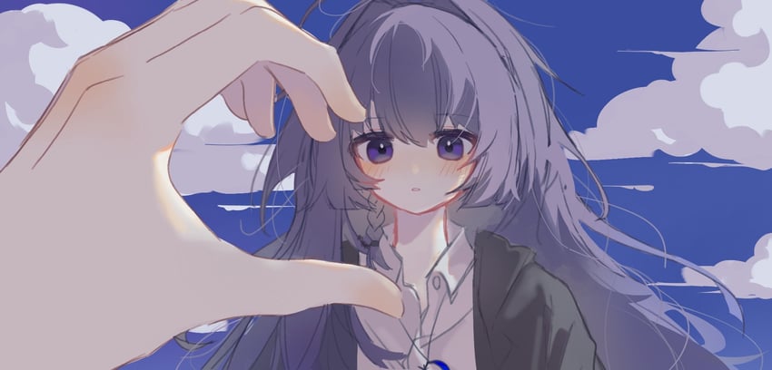 kiana kaslana and raiden mei (honkai and 1 more) drawn by k127m413