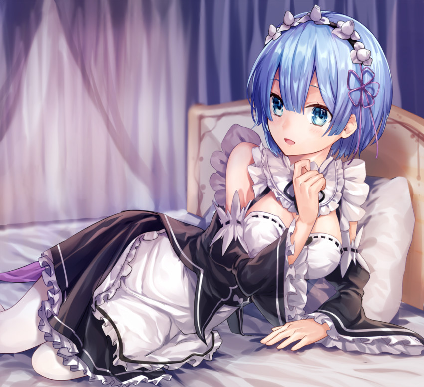 rem (re:zero kara hajimeru isekai seikatsu) drawn by yuya_(night_lily)