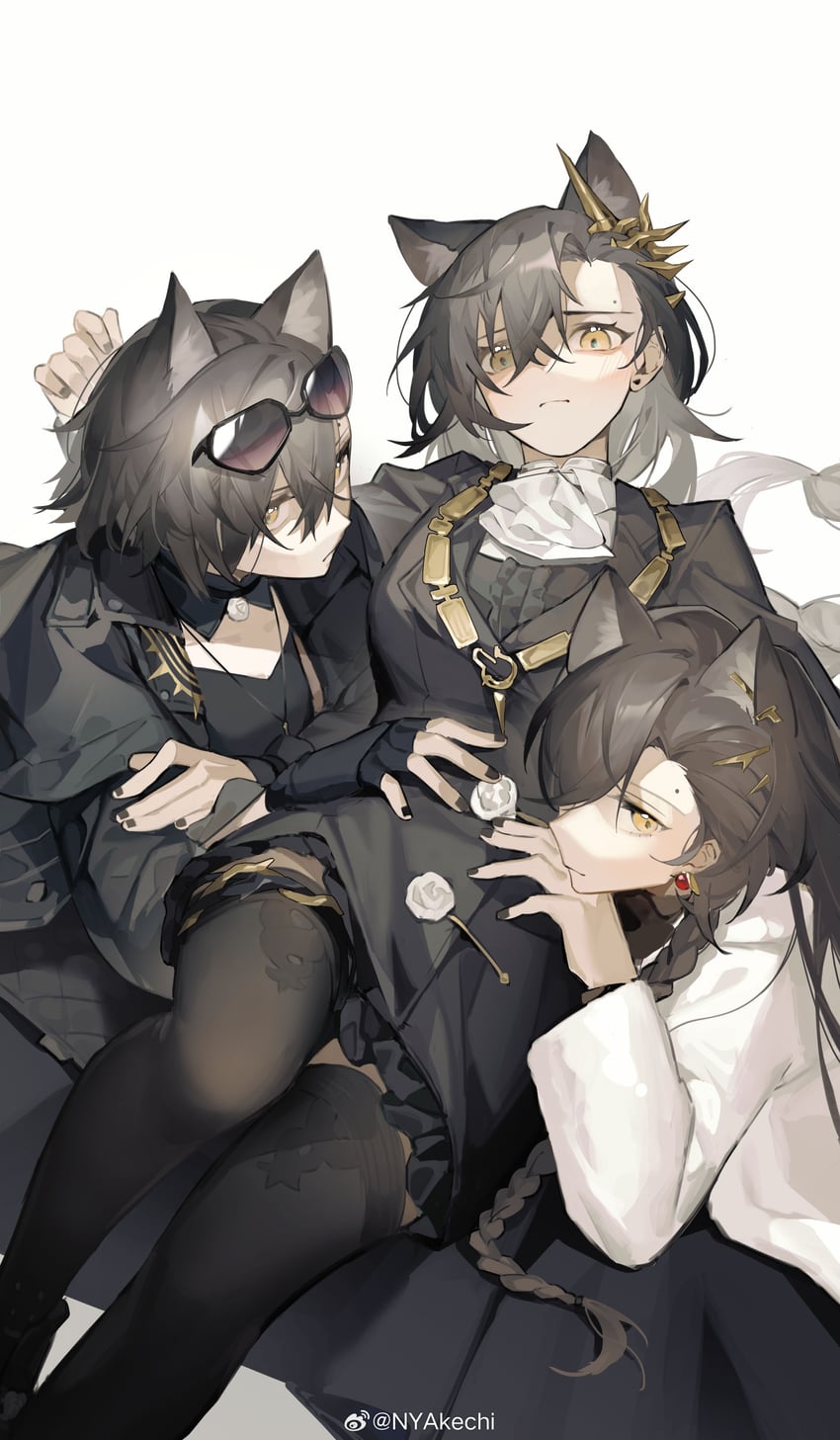 penance (arknights and 1 more) drawn by akechi_(826988799)