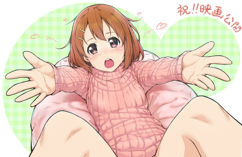 hirasawa yui (k-on! and 1 more) drawn by komase_(jkp423)