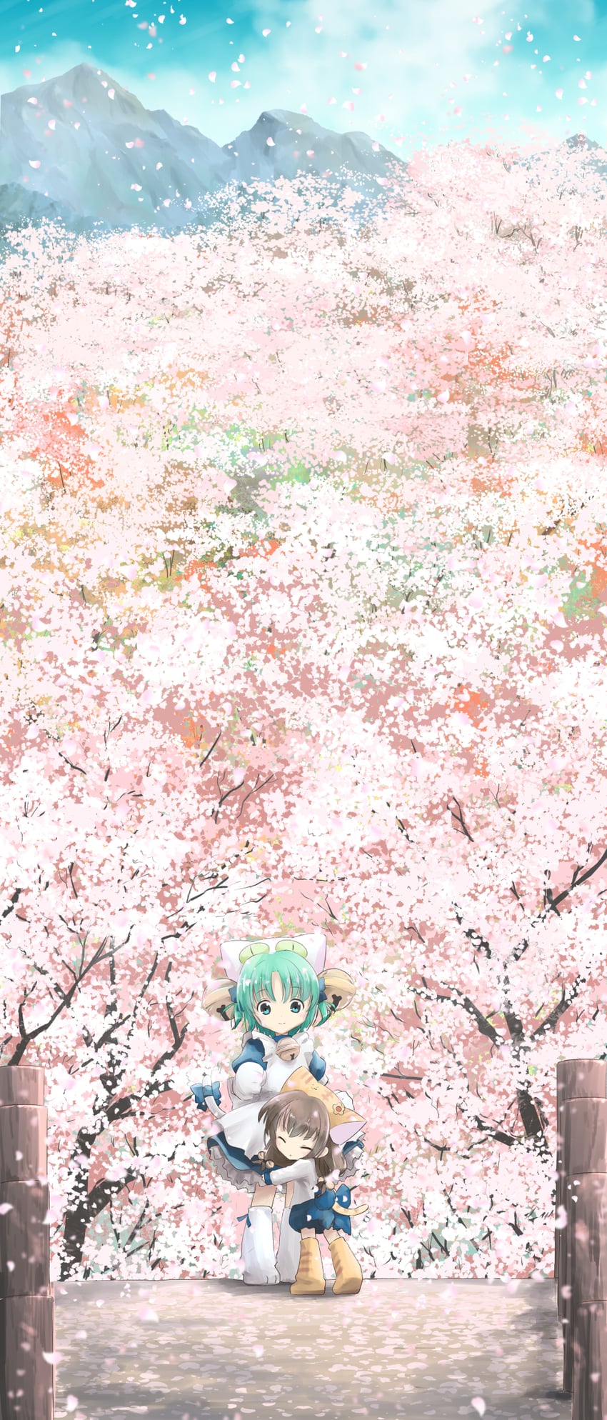 dejiko and puchiko (di gi charat) drawn by anzu_yoshihiro