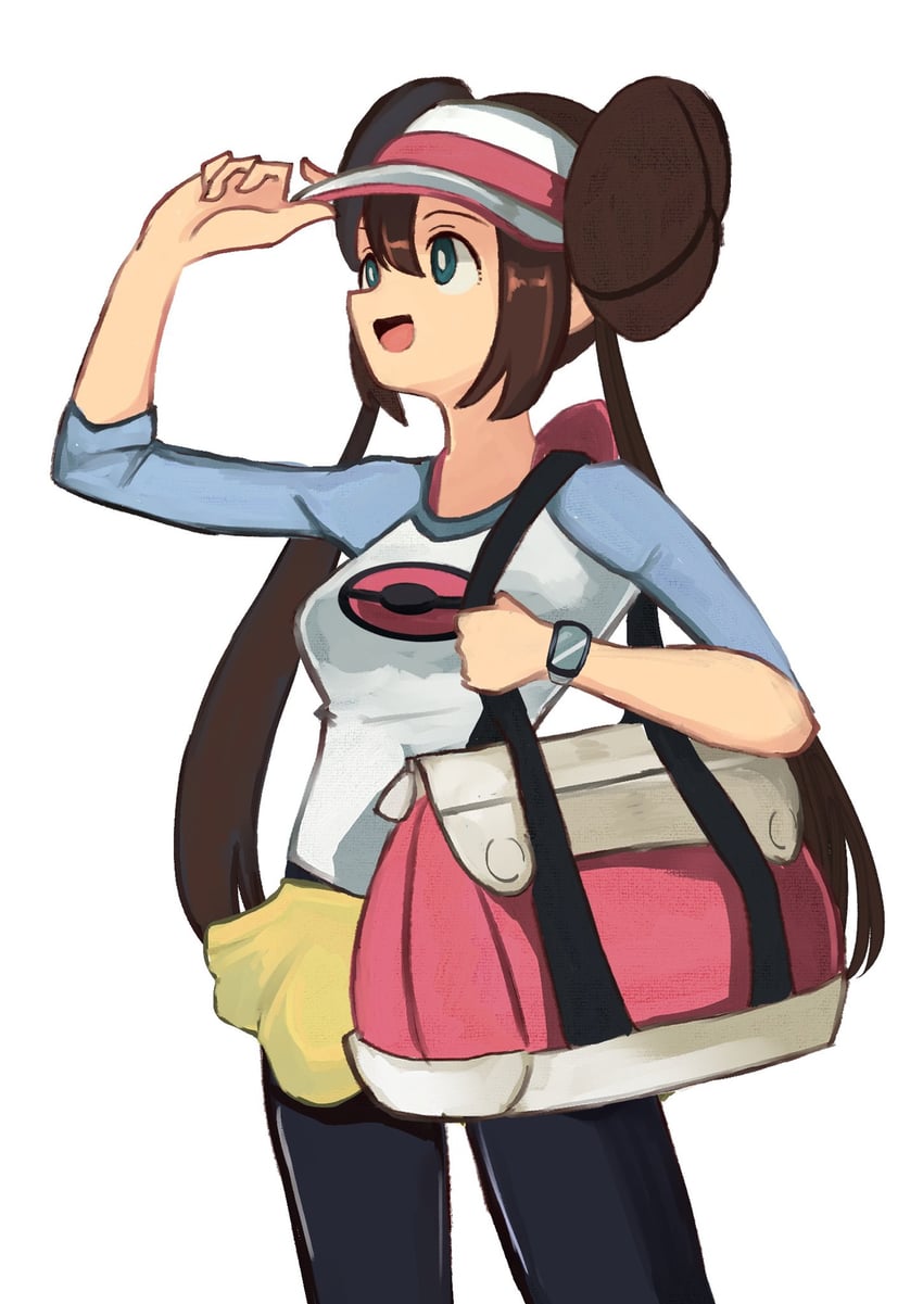 rosa (pokemon and 1 more) drawn by tikuwabu_33