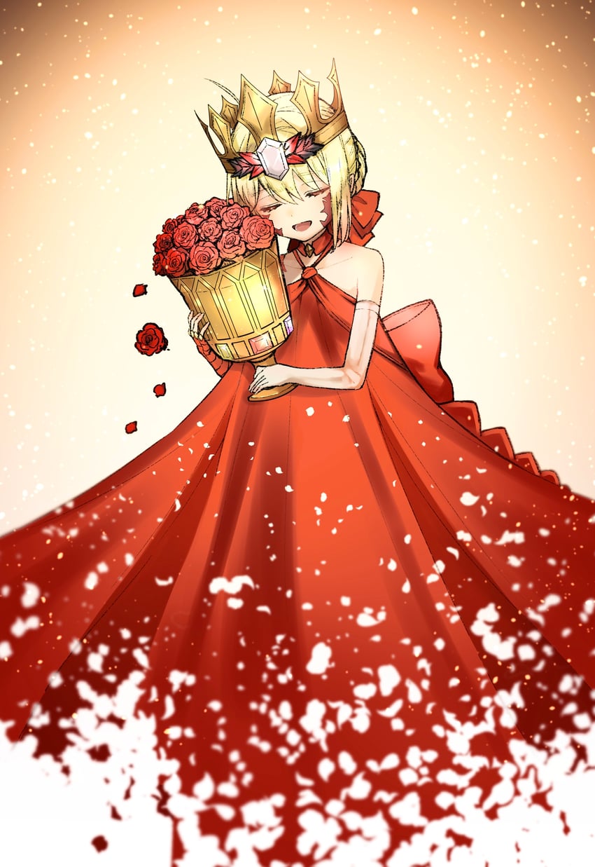 nero claudius and queen draco (fate and 1 more) drawn by itokon300