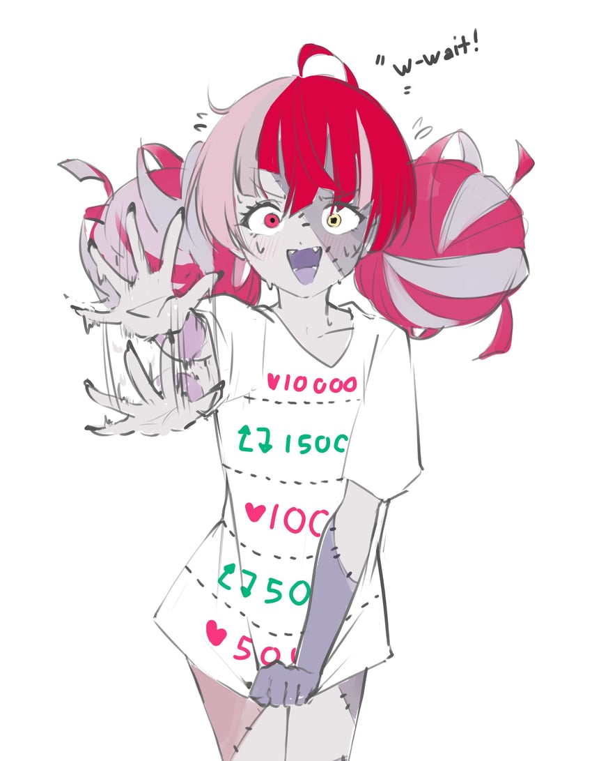kureiji ollie (hololive and 1 more) drawn by kghazir