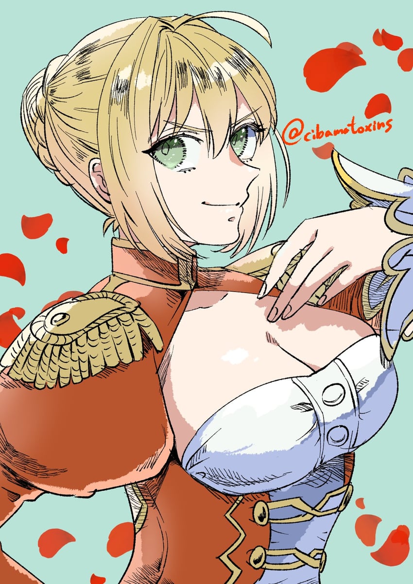 nero claudius (fate and 1 more) drawn by cibamatoxins