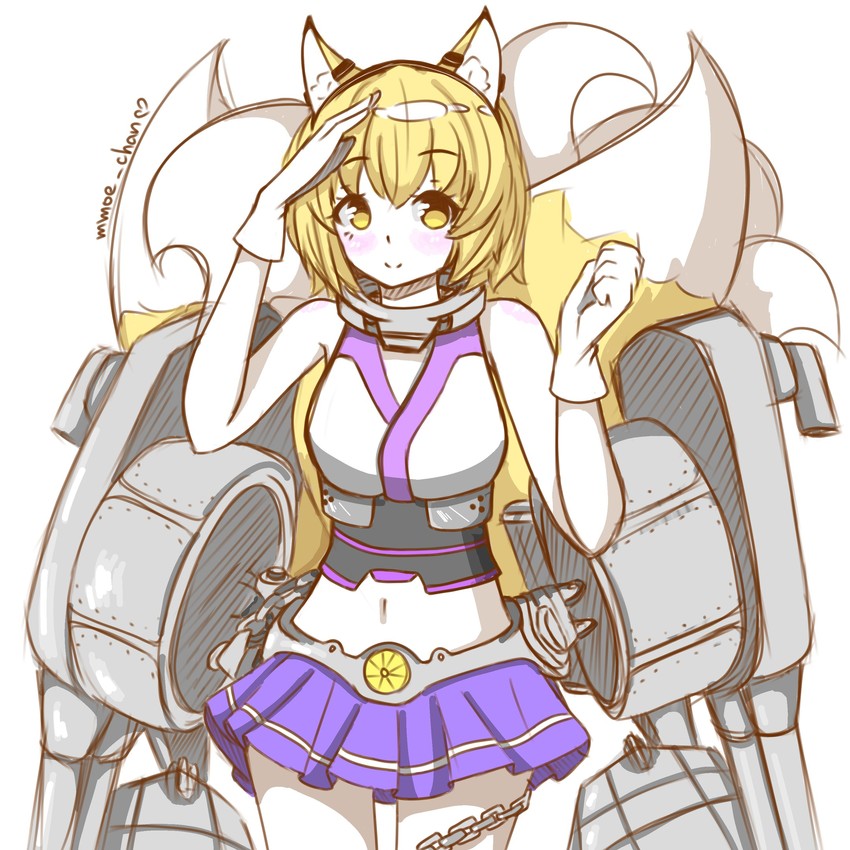 yakumo ran and mutsu (touhou and 1 more) drawn by mmoe_chan