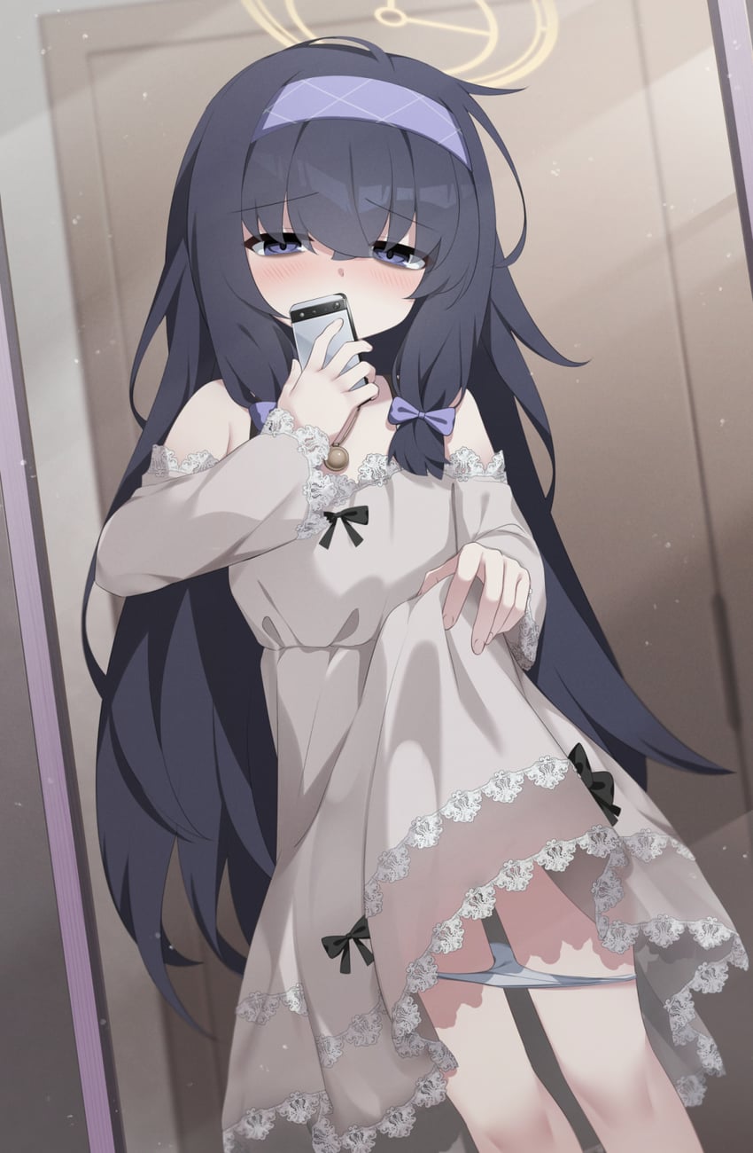 ui (blue archive and 1 more) drawn by umou_(may65879)