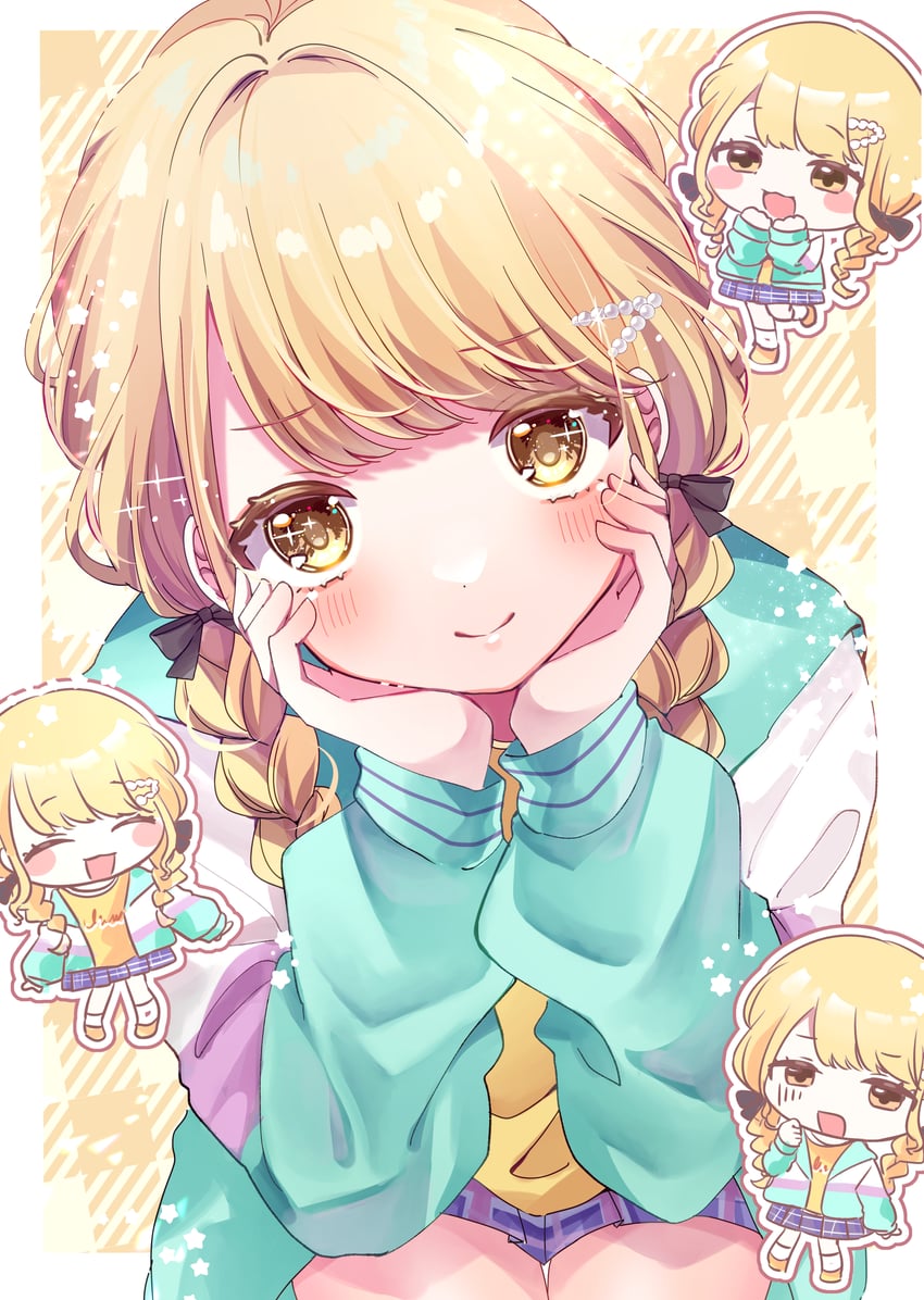 fujita kotone (idolmaster and 1 more) drawn by chibana_sora