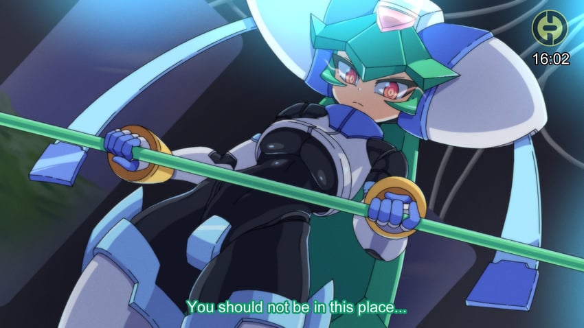 pandora and model w (mega man and 1 more) drawn by godichi