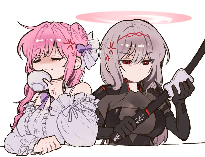 dorothy and scarlet (goddess of victory: nikke) drawn by jinyeochung