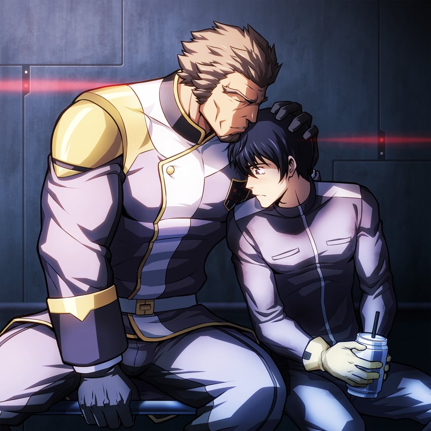 ein dalton and crank zent (gundam and 1 more) drawn by zelo-lee