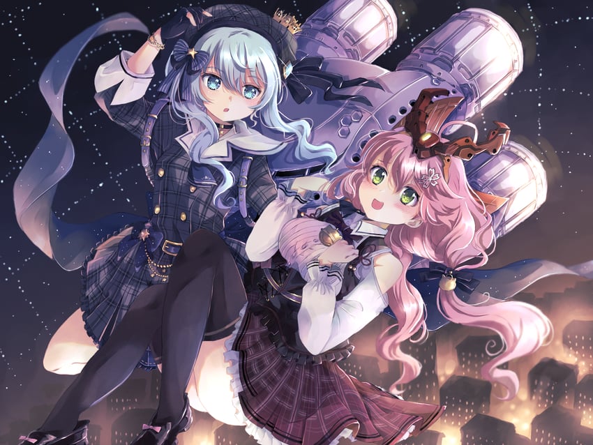 hoshimachi suisei, sakura miko, gquuuuuux, and kikeroga (hololive and 2 more) drawn by doriko666