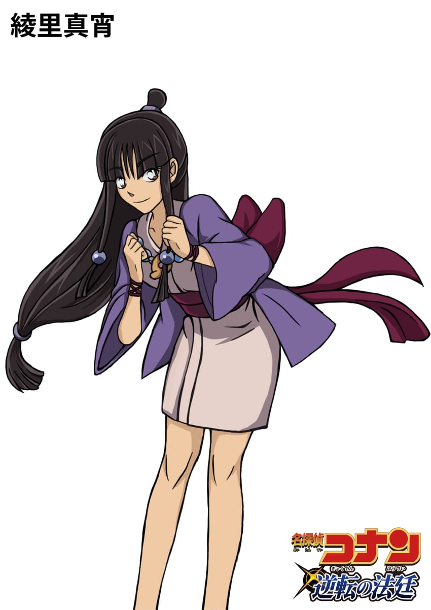 maya fey (ace attorney and 1 more) drawn by hiko_(jihen_m)