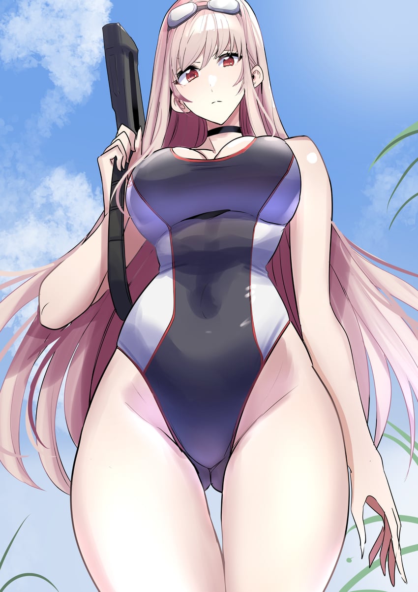 rapi (goddess of victory: nikke) drawn by clash_kuro_neko