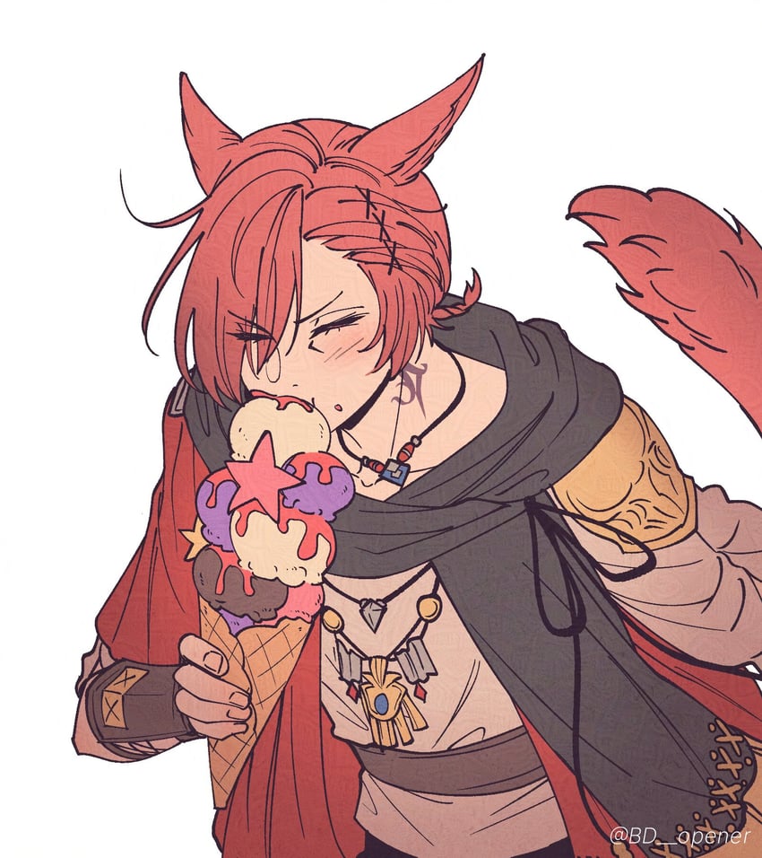 g'raha tia (final fantasy and 1 more) drawn by bd_opener