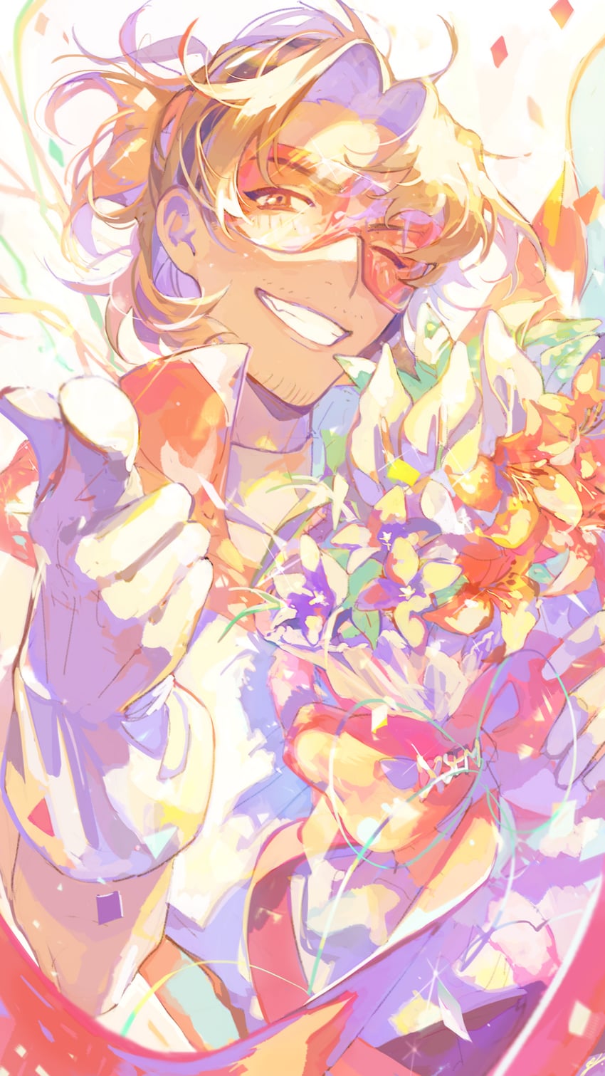 yamashita jiro (idolmaster and 1 more) drawn by bio_l_oid