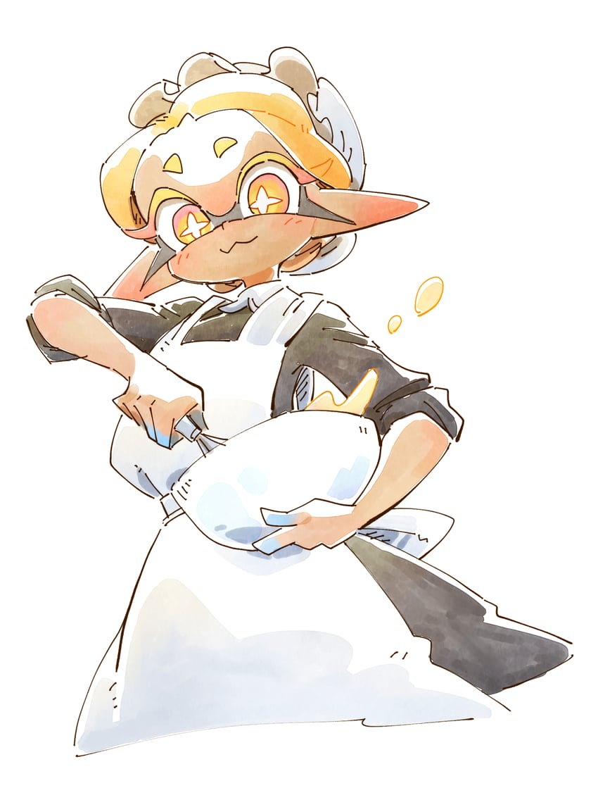 frye (splatoon and 1 more) drawn by ziro_(daydozen)