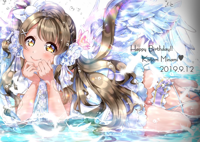 minami kotori (love live! and 2 more) drawn by panda_copt