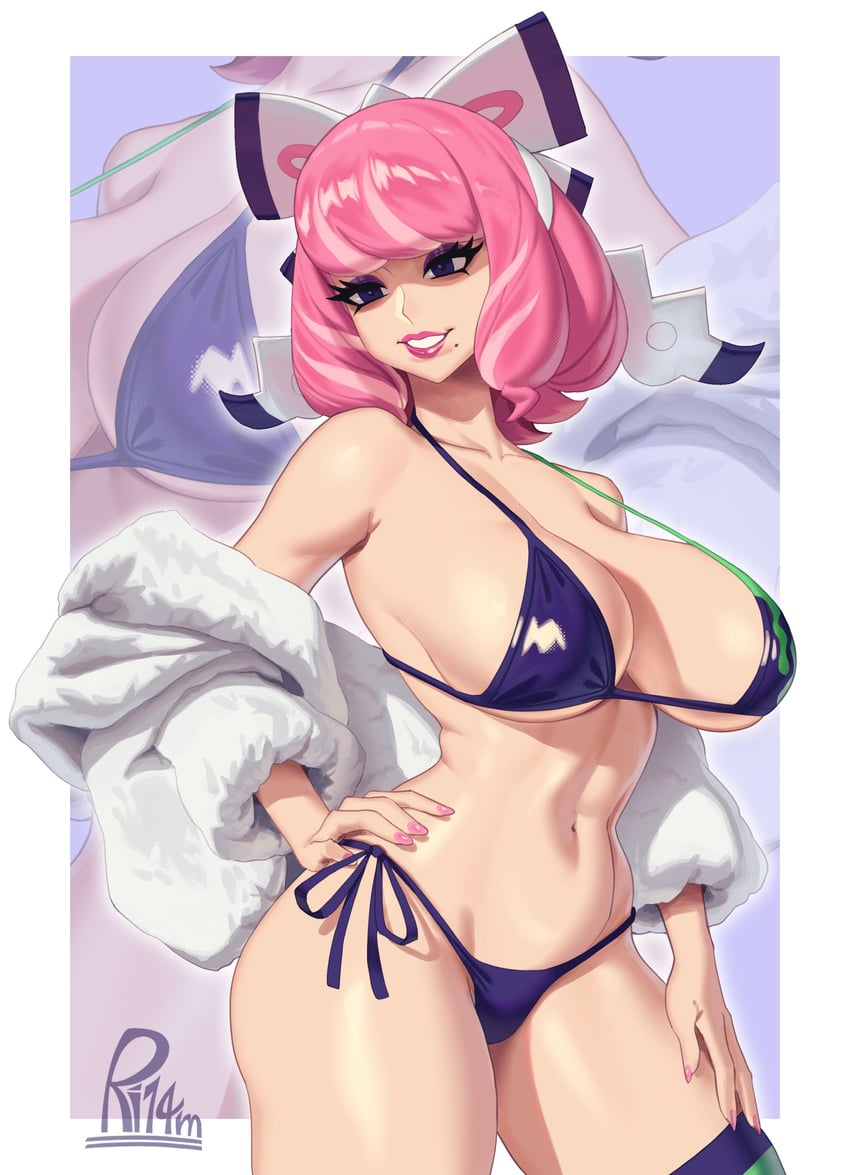 klara (pokemon and 1 more) drawn by ri14m_no