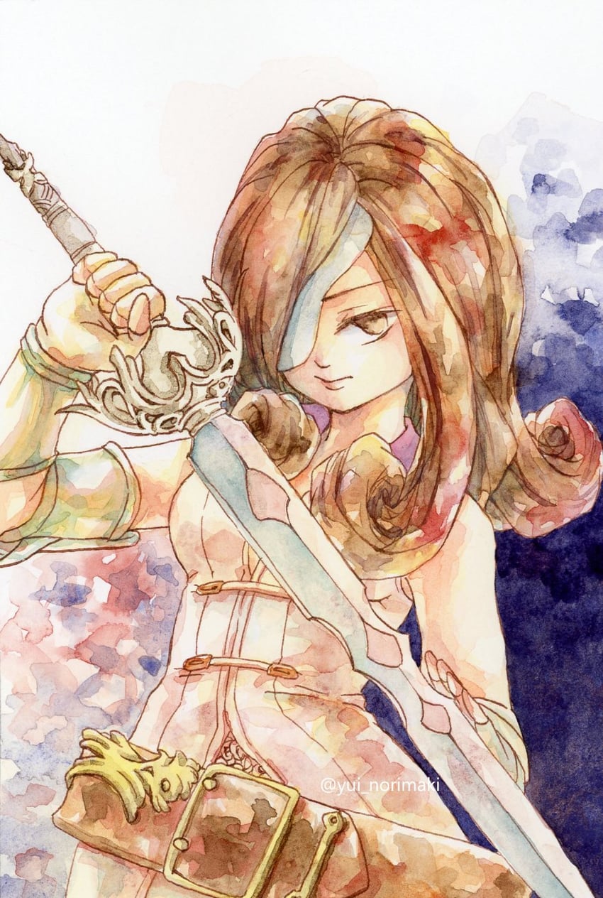 beatrix (final fantasy and 1 more) drawn by yui_norimaki