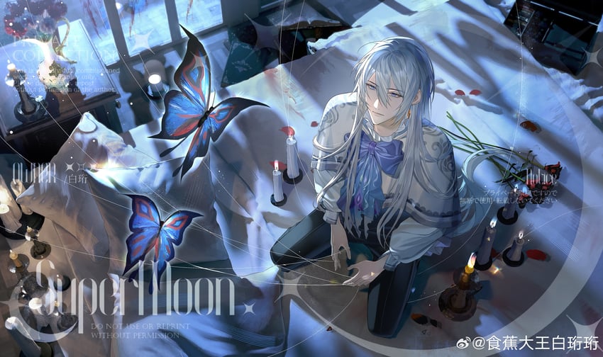 cael anselm (lovebrush chronicles) drawn by shi_jiao_dawang_bai_heng_heng