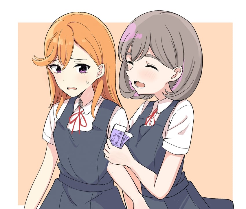 shibuya kanon and tang keke (love live! and 1 more) drawn by tatsumi432