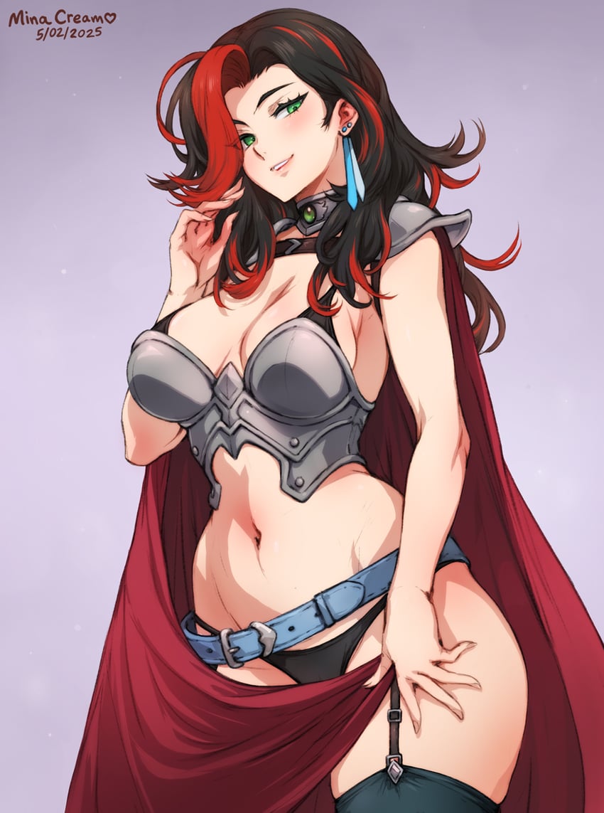 gwyn (dark deity and 1 more) drawn by mina_cream