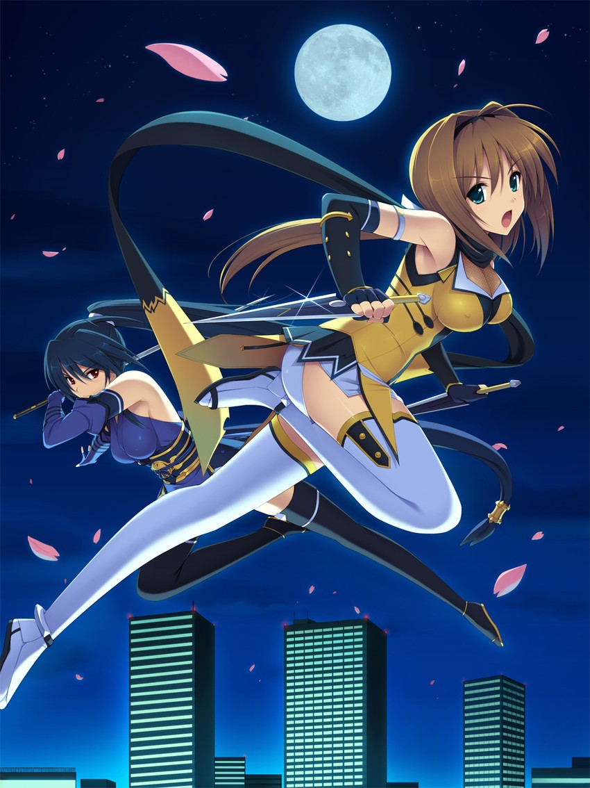 takamori haruka and subaru (choukou and 1 more) drawn by cygnus_(cygnus7)