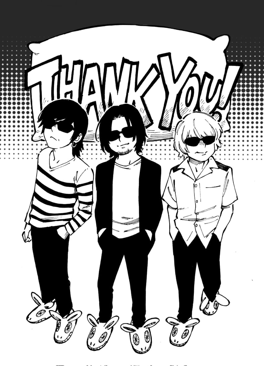 yamanaka sawao, sato shinichirou, and manabe yoshiaki (real life and 1 more) drawn by andony_strawhat