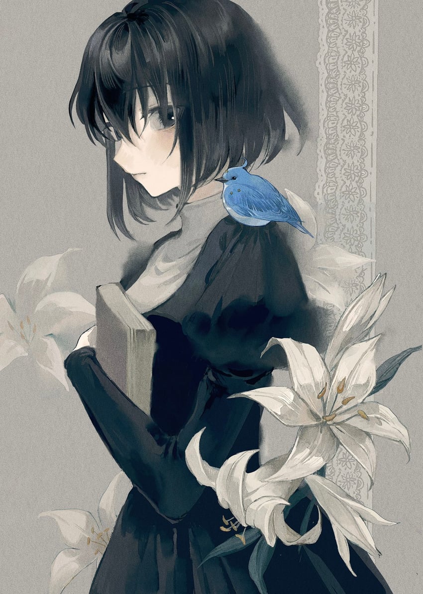 kuonji alice and lost robin rondo (mahou tsukai no yoru) drawn by xianyu_liang